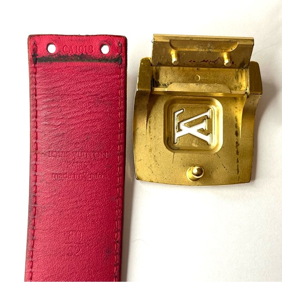 ✨✨✨✨ SOLD ✨✨✨✨ Louis Vuitton Authentic RARE Takashi Murakami Multicolor Belt - Picture 7 of 9